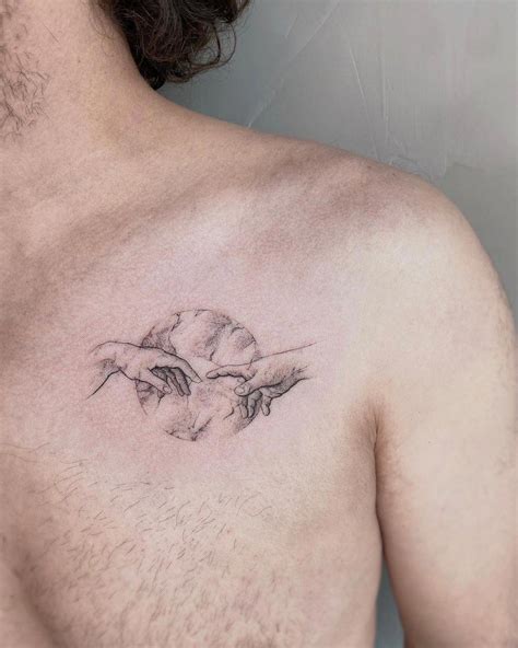 tatuajes pequeos tatuajes en el pecho para hombres|100 Tatuajes en el pecho (para HOMBRES)